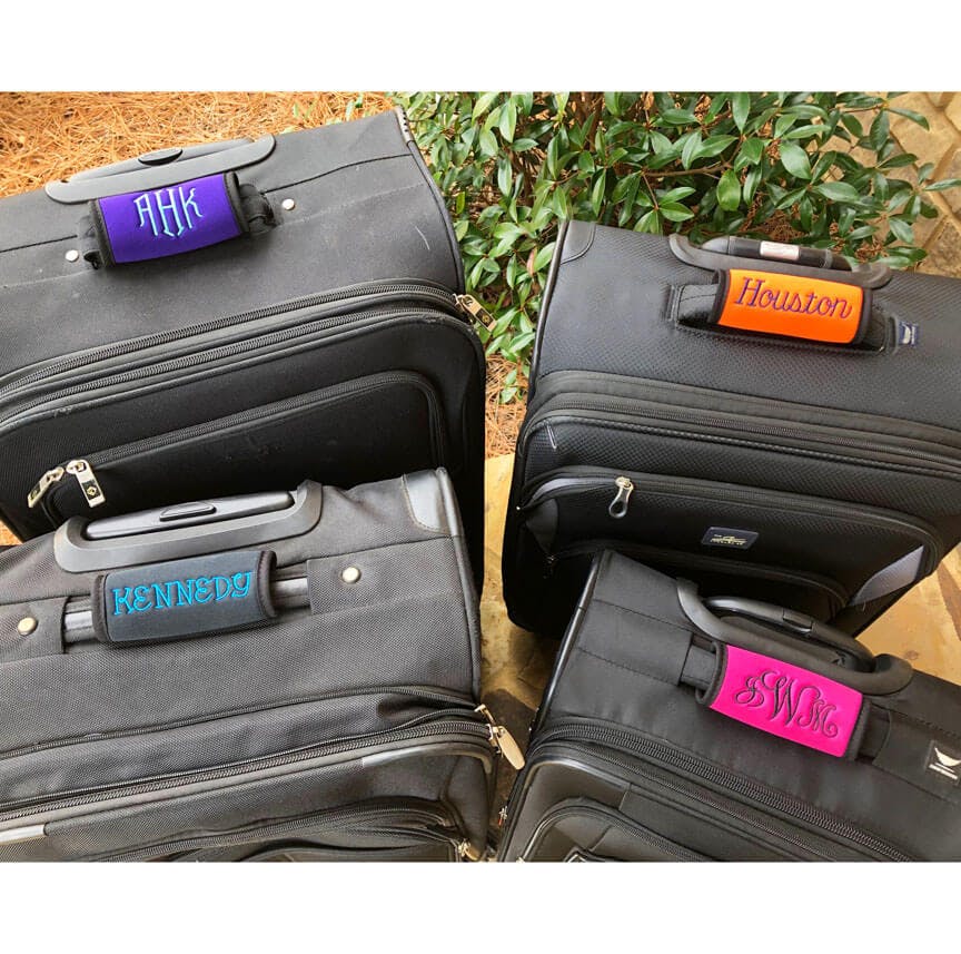 Personalized Luggage Handle Wraps - undefined - Trendy Designs USA
