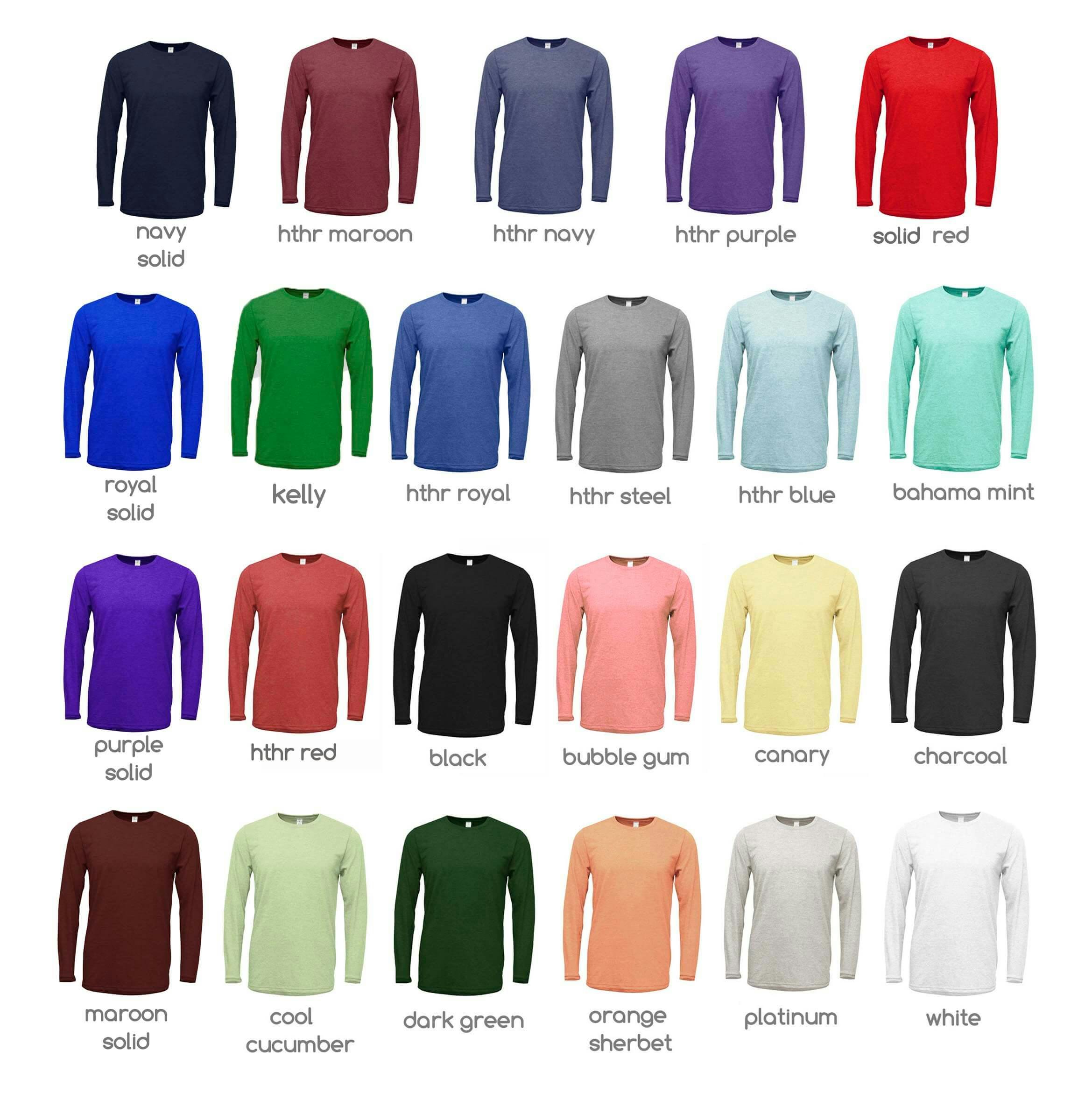Longer Layering Long Sleeve Tees - undefined - Old New Again
